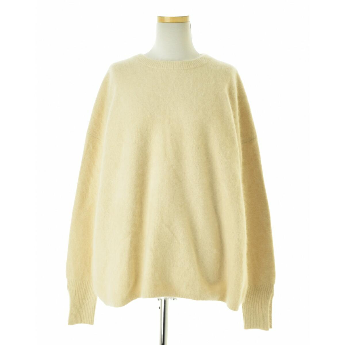 [Used] IENA / IENA 23AW 23080900364030 fluffy fur pullover long sleeve knit sweater [cacgacbc-l]