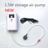 Ultra-quiet Aquarium USB Charging New Oxygen Pump Air Compressor Fish Tank Oxygen Pump Single Double Hole with Check Valve 3W