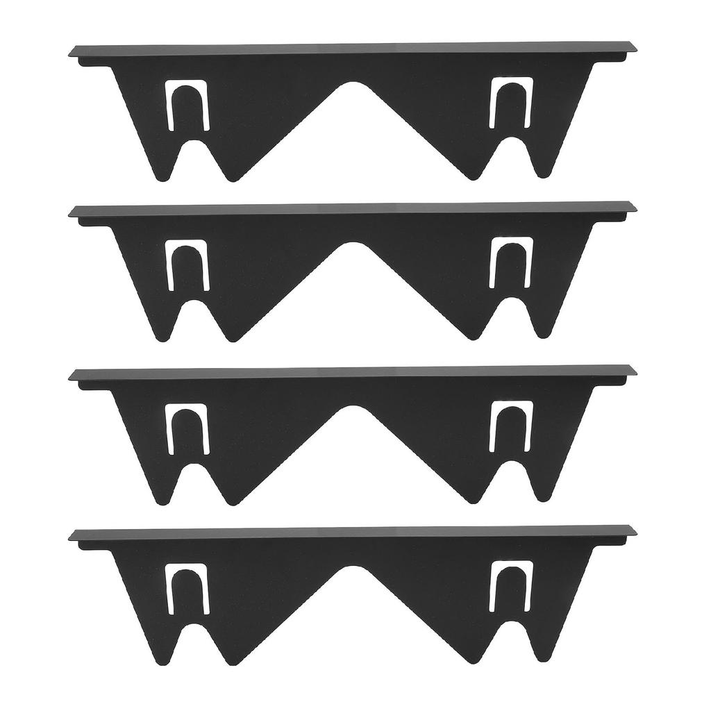 4Pcs Stove Counter Gap Cover Stainless Steel 13.8 To 27.6in Adjustable Length Stove Gap Filler