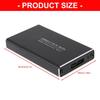 USB3.0 mSATA Drive Enclosure Tool Less External Hard Disk Drive Case For 22x30MM 22x42MM Drive Housing Case