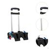 Backpack Trolley Portable Collapsible Travel Cart for School Shopping