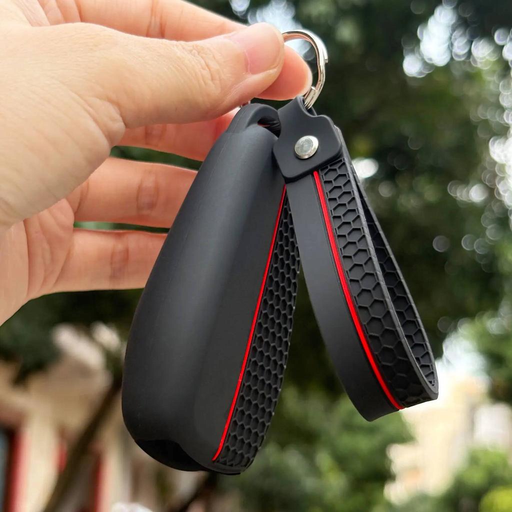 Keychain For Changan Unit Unik Cs35 Cs55 Cs75 Plus Uni-V Oshan Z6 X5 X7 Plus Silicone Car Romote Key Caps Holder