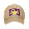 Axolotls Perfect Axolotl Saying Cute Axolotl Kawaii Denim Fabric Cap Casual Baseball Caps Adjustable Hat Unisex Baseball Hats