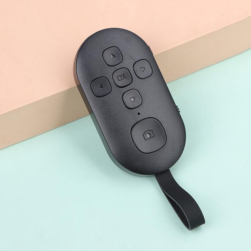 Bezdrátový Bluetooth Mobilní Selfie Líný Okamžitý Hudební Dálkový Ovladač Telefonu Bluetooth Ovladač Pro Natáčení Videa Otáčení Stránek