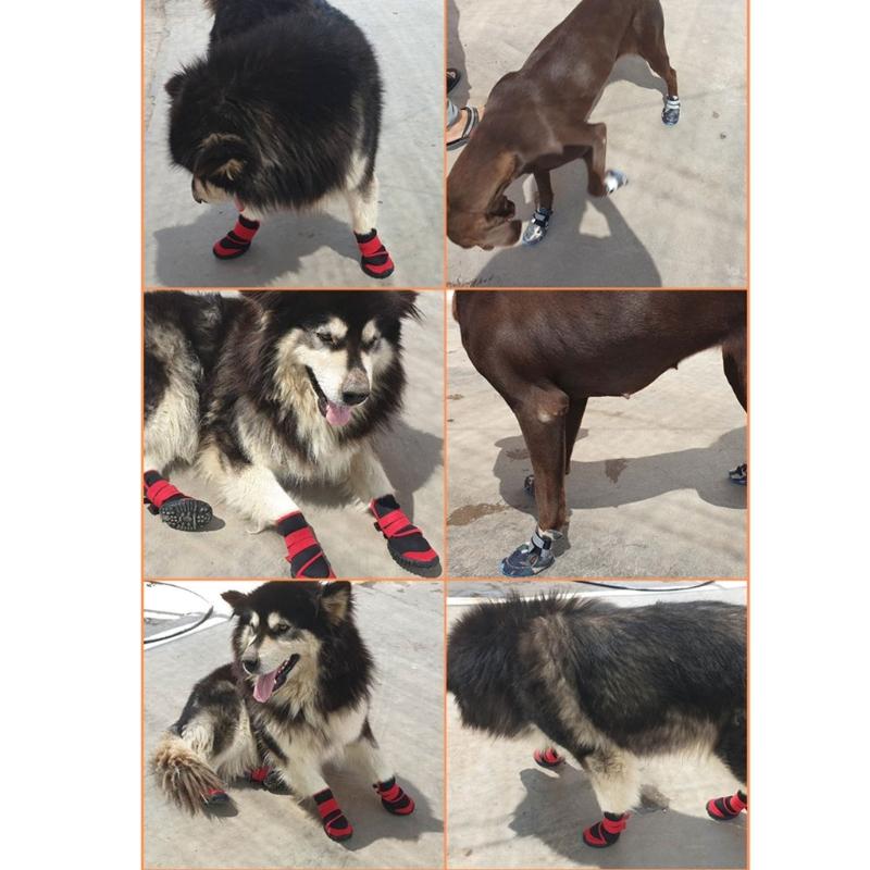 Waterproof Dog Boots Waterproof Dog Socks for wounds Dog Snow Boots Pet Winter Shoes Pet Snow Boots Pet Outdoor Shoes