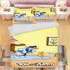 Tom och Jerry Påslakan Set Täcke Sängkläder 3d Barns Sängkläder Set 3-delat 1 Påslakan King Size