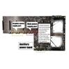 BTC79-3060 Mining Motherboard X79 Chip Dual 8 Card Slots, 65mm Pitch, Support 3060 RX570 Graphics Card LGA 2011CPU