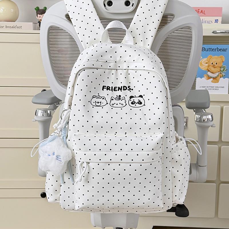 Schoolbag Japanese Ins Style Schoolbag for Female Niche Students Simple and Cute Girl Backpack for Junior High School Girls Small Fresh Backpack