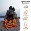 1pc Pumpkin and Flowers Cat Blanket  Seasonal Home Decorative Throw for Room, Gift Idea for Friend, Living Room, Travel, Camping, Car Blankets