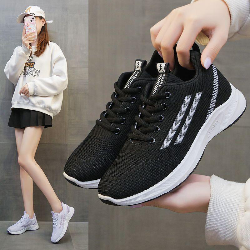Designer Luxury Brand  De Mujer Thin Dancing Sports Breathable Non-slip Lightweight Women's Casual Mesh Shoes