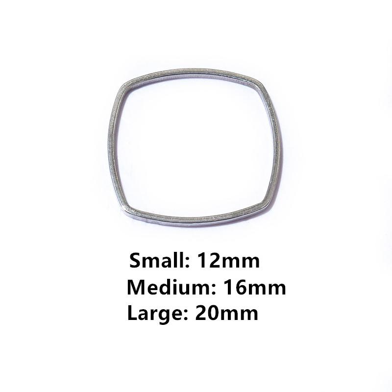 20pcs Moon Star Drop Heart Small Charms Gold Stainless Steel Pendant Open Bezels Hollow Frame Mold Bezel DIY Jewelry Making