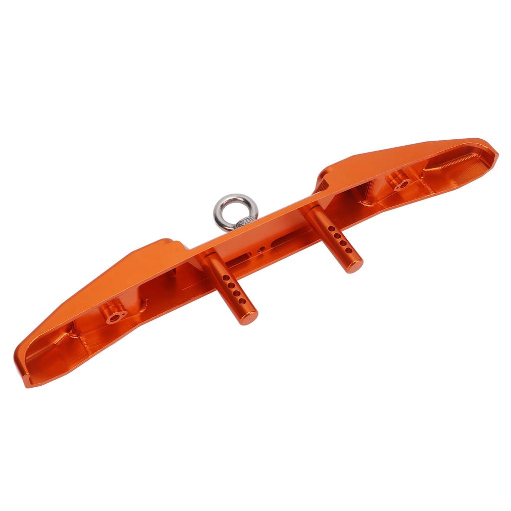 RC Car Metal Rear Bumper with Tow Hook for AXIAL SCX6 4WD 1 6 Remote Control VehiclesOrange