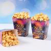 10Pcs Happy New Year 2026 Theme Party Decor Fireworks Popcorn Box Candy Cookie Packaging Boxes For Movie Night Party Decor