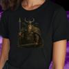 T-Shirt Women Odin Valhalla Viking Motif Cotton Size S To 3XLWill Open In New Window or Tab