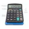 12 Digit Dual Power Basic Calculator Handheld Desktop Calculator with Large LCD Display Big