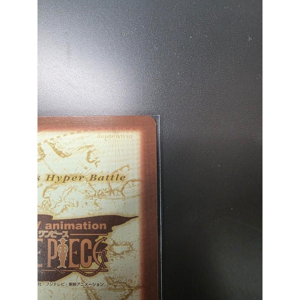 Used One Piece Hyper Battle Carddass Early Shanks, Beckman C303 C304 ONE PIECE 2000 Old Back
