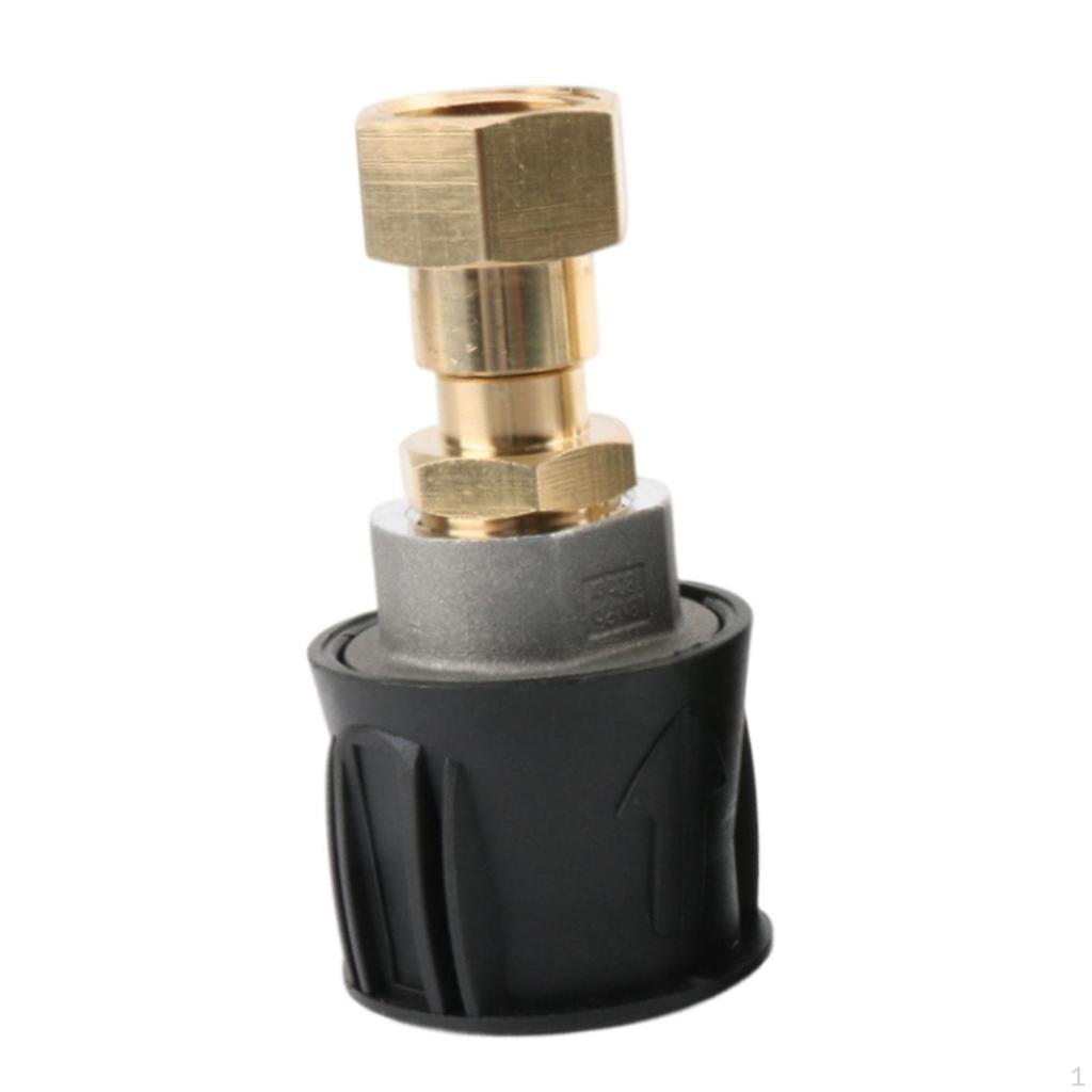 High Pressure Washer Adapter 360° Rotation M22*1.5mm Hose Convert for K Series