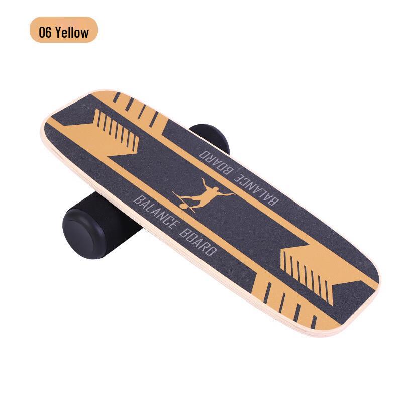 WEZHO Wooden Adjustable Balance Board for Yoga & Fitness