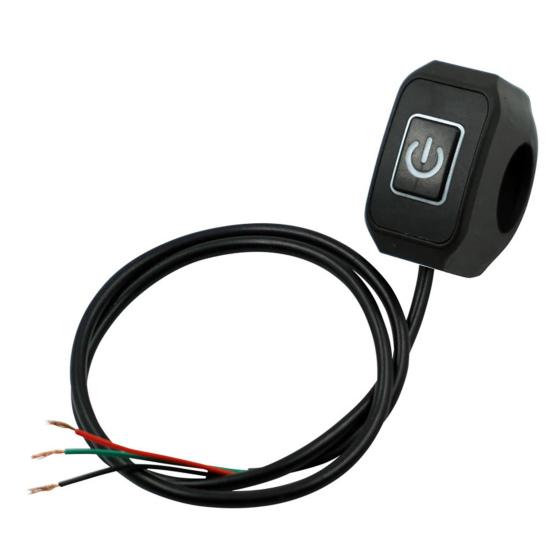 

Переключатель фар Plug Play Perfect Fitment IP65 Водонепроницаемый светодиодный переключатель включения/выключения мотоцикла белый