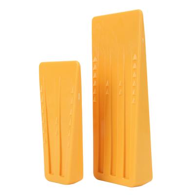 Felled Wedge Plastic Spiked Tree Felling Wedges Portable Logging Wedge Reusable Guide Reverse Fall Tree Cutting Stabilize Tool