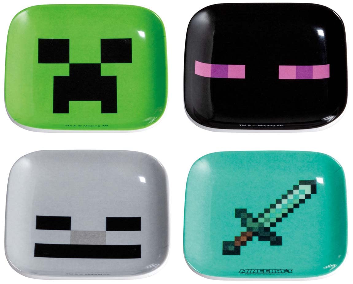 

Skater Меламиновый Мини Набор из 8см x Тарелки, 4, 8см, Minecraft, MPSQ1-Q-A