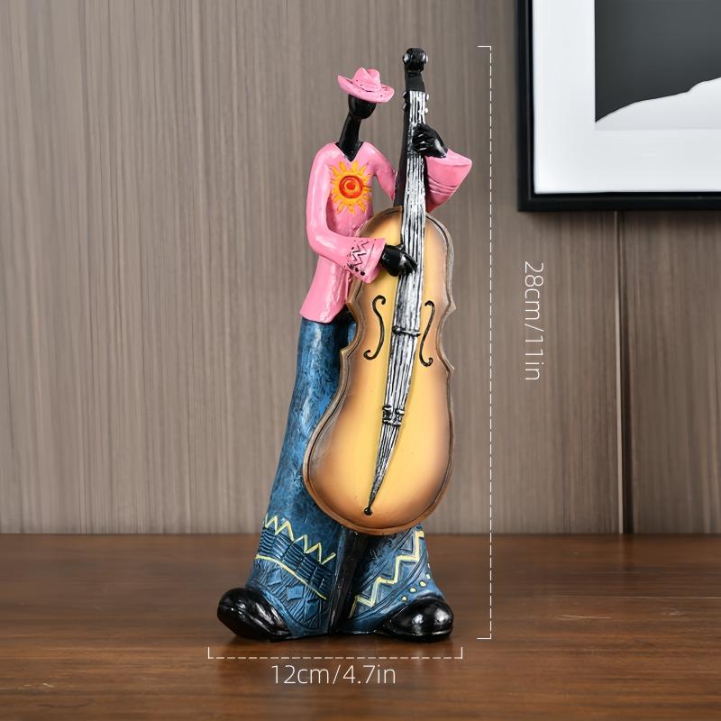 Creative Band Art Ornaments Music Figures Living Room Bookshelf TV Cabinet Wine Cooler Light Luxury Decorations Furnishings