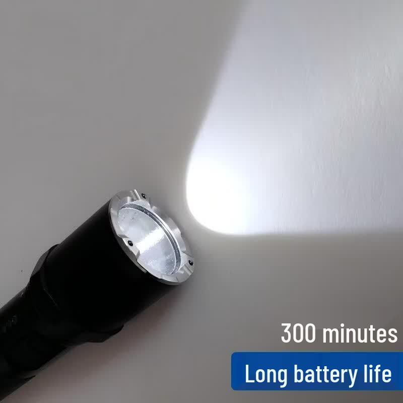 Dongjun Portable Rechargeable Strong Light Flashlight