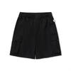 Li Ning 2024 Honor Series Reignited Solid Color Mid Waist Comfortable Breathable Loose Straight Leg Sports Shorts Men Shorts Black AKSU961-2