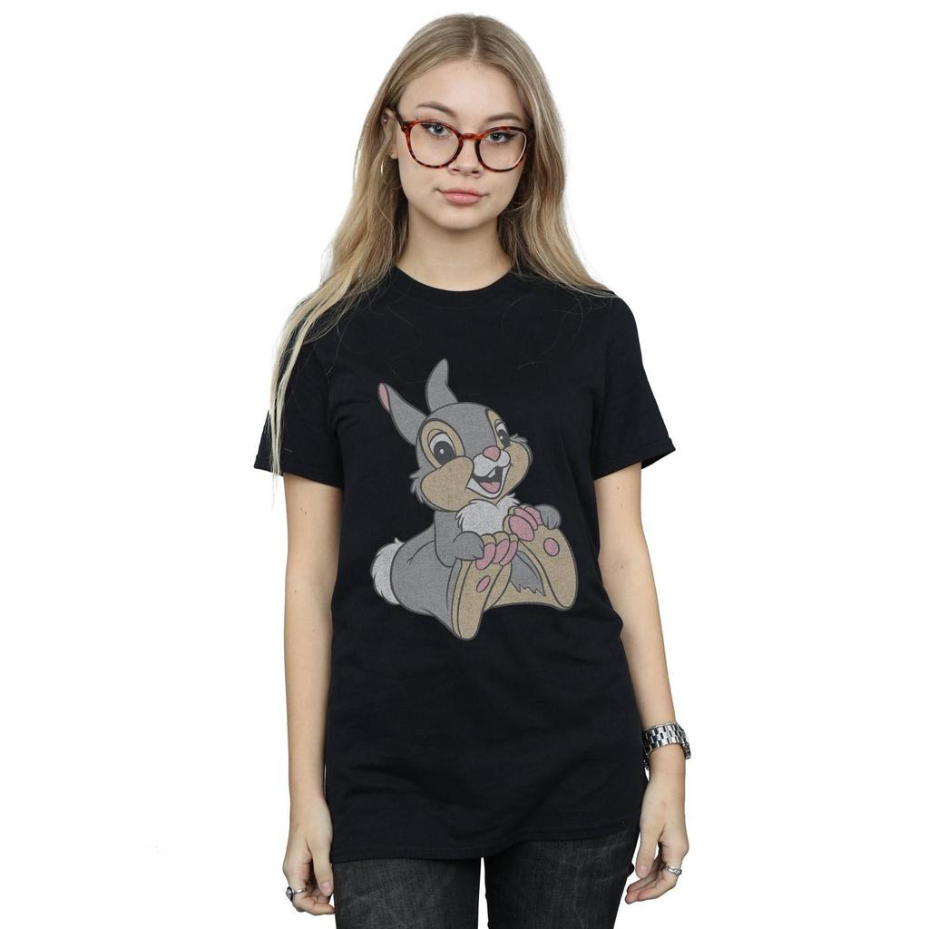 Bambi Womens/Ladies Classic Thumper Cotton Boyfriend T-Shirt