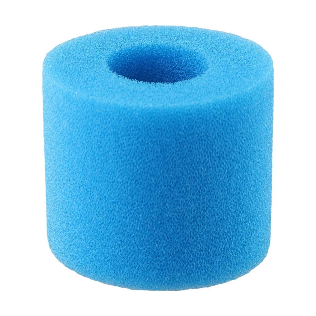 Washable Foam Sponge Filter For Pool Cartridge Systems Fits Type I II VI D Filter Housings Reusable Without Paper Cartridge