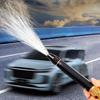 Adjustable Hose Nozzle 360 Rotary Switch Metal Car Wash Straight Nozzle Metal Water Hose Sprayer for Garden Watering Car Washing