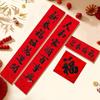 2026 Flocked Black Gold Chinese Spring Couplets