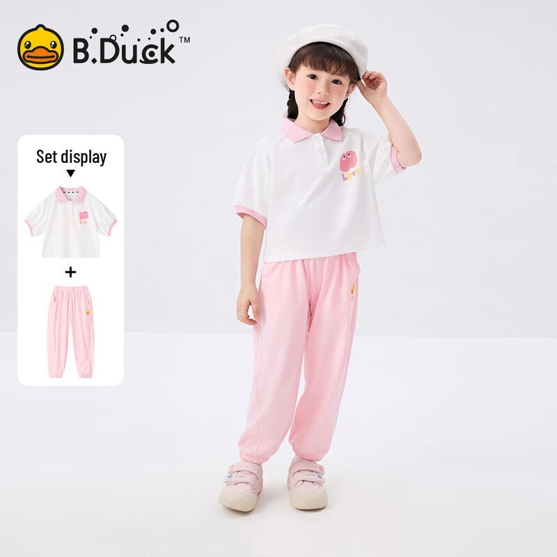 Модный летний комплект из двух предметов для девочек B.Duck 110CM