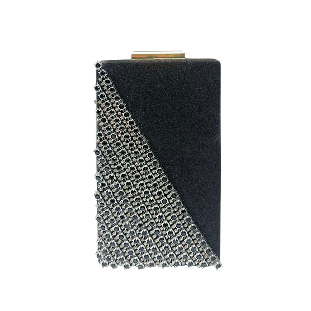 Evening Party Diamond-encrusted Ladies' Handbag, Small Square Bag, Shoulder Bag, Mobile Phone Bag