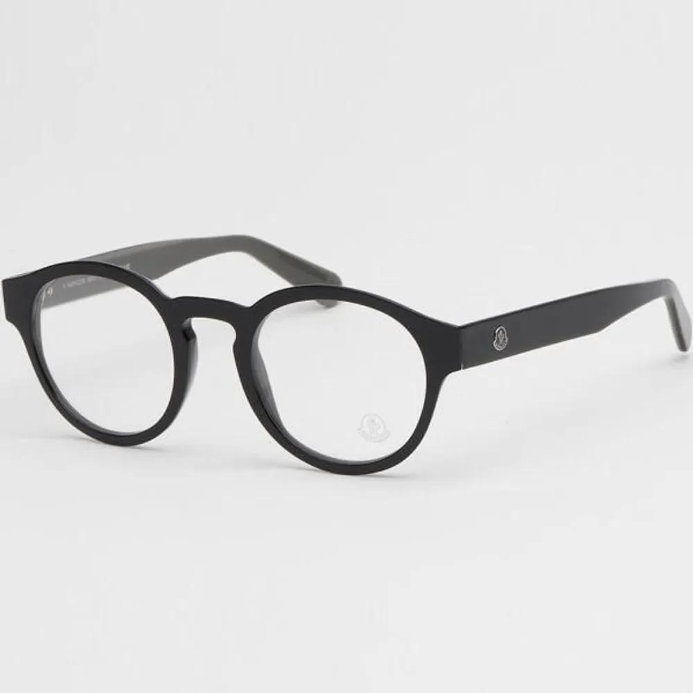 Moncler ML5122 005 Round Horn-rimmed Glasses