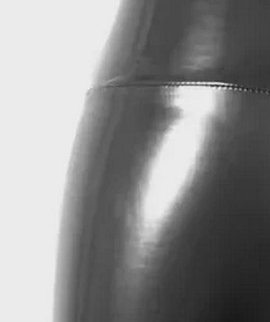 Evropský a americký styl matné PU kožené šortky s vysokým pasem - Sexy umělé kožené hotpants pro ženy