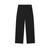White Series Versatile Loose Knit Straight Leg Casual Pants Women Bottoms Black F11W513606F-BK