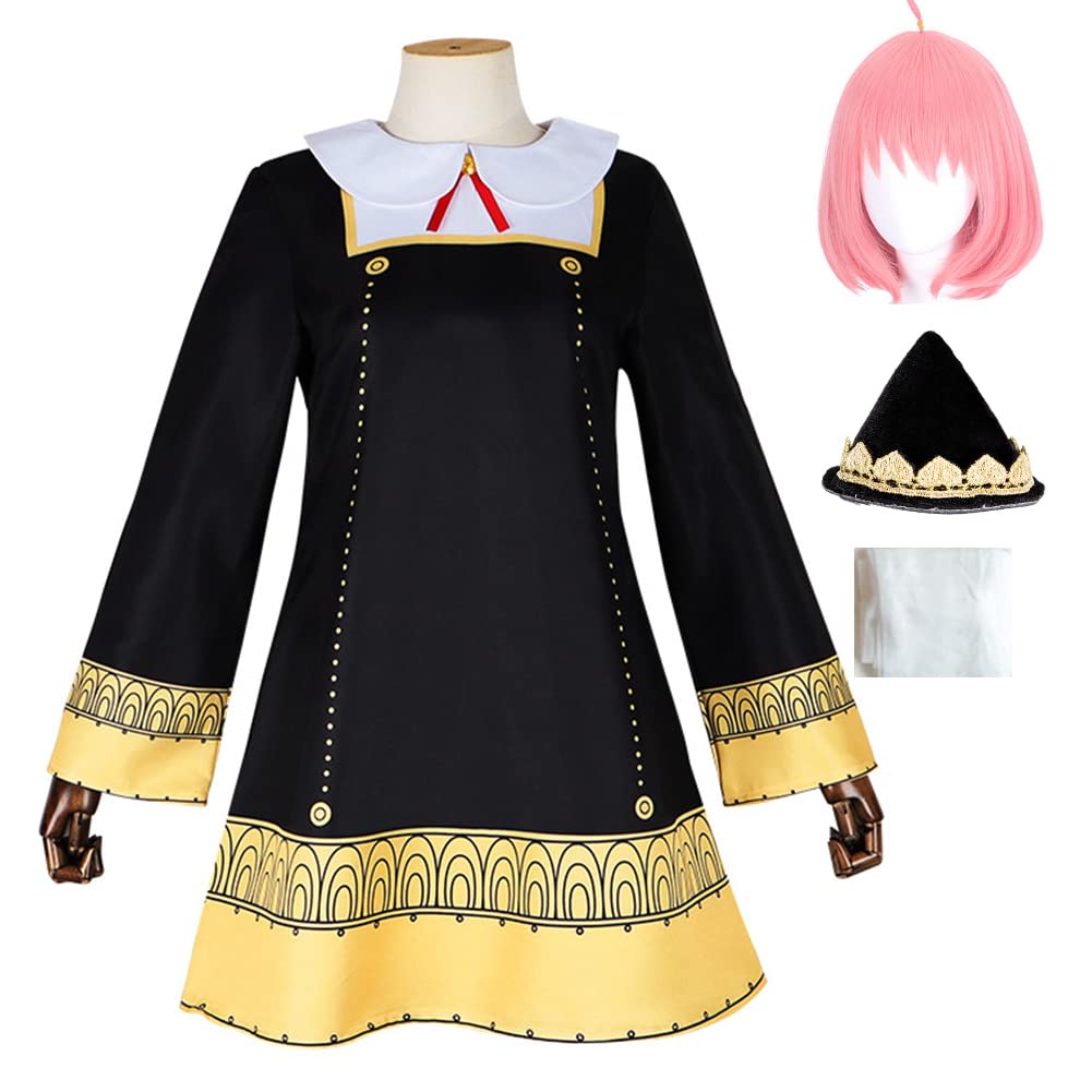 

Аниме Косплей Розовый Милый Хэллоуин Популярный Аниме Персонаж Косплей Костюм Аксессуар для Волос Носки Парик Полный Комплект с Париком и Аксессуаром для Волос Милый Костюм