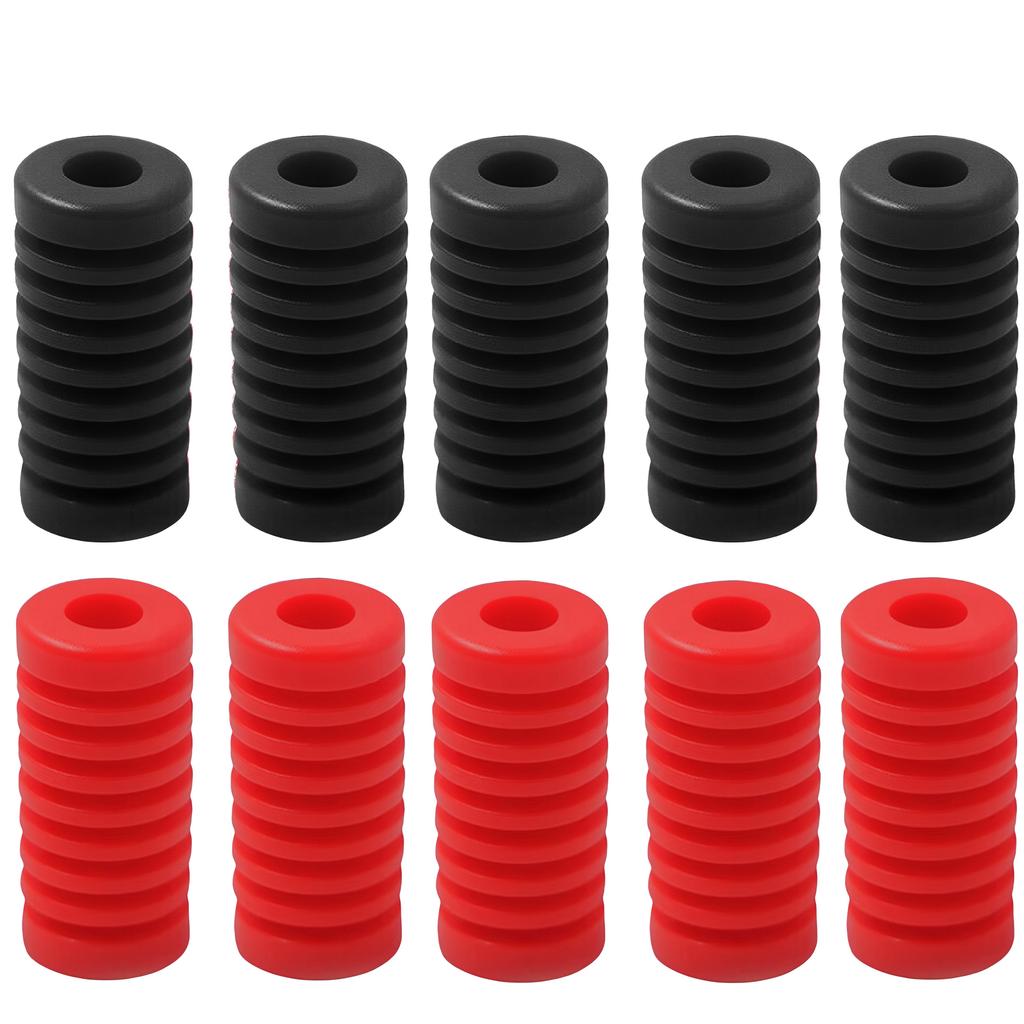 10Pcs Motorcycle Gear Shift Lever Foot Pad Pedal Rubber Cover Non Slip Motorbike Gear Lever Protective Covers Moto Accessories