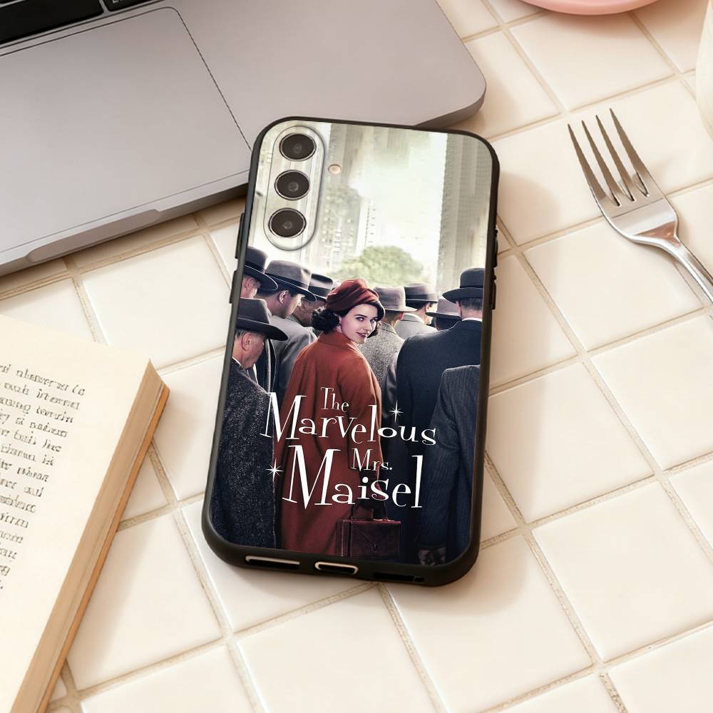 The M-Marvelous Mrs. Maisel phone Case For Samsung Galaxy A73,A72,A71,A70,A53,A52,A51,Others Soft Black Shell