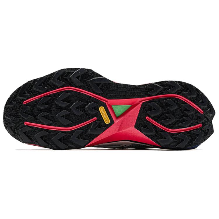 Anta Hunter 2 Comfortable Versatile Non-Slip Wear-Resistant Shock Absorbing Low-Top Trail Running Shoes Women sneaker Gray Red Blue 122515502A-1