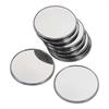 Metal 25mm Silver Golf Ball Markers Golf Visor Cap Clips Golf Hat Clip Golfs Balls Position Markers