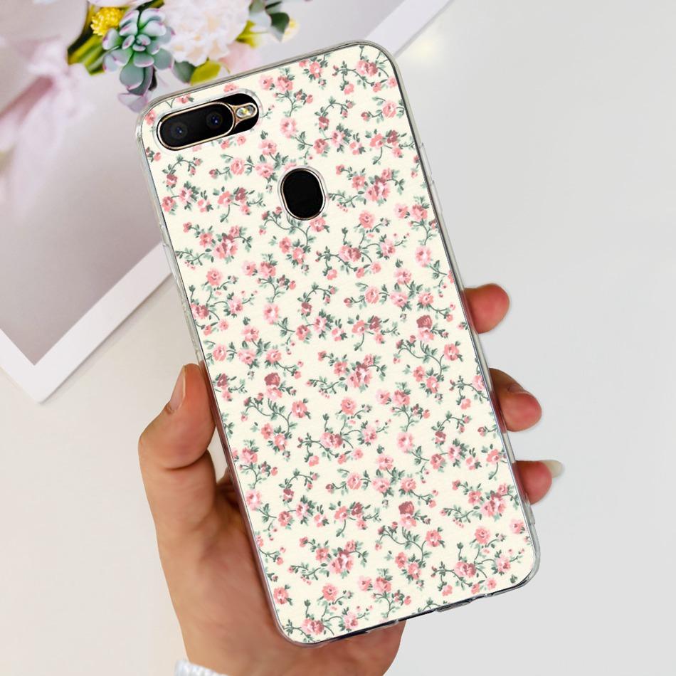 For OPPO A5S Case Cute Pattern Soft Silicone TPU Cover Cases For Oppo A5Ss AX5s A 5S CPH1909 CPH1920 CPH1912 Phone Shell Bumper