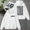Melendi Jardín Con Enanitos Double Sided Printed Winter Hoodie Vintage Streetwear Women Casual Sweatshirt