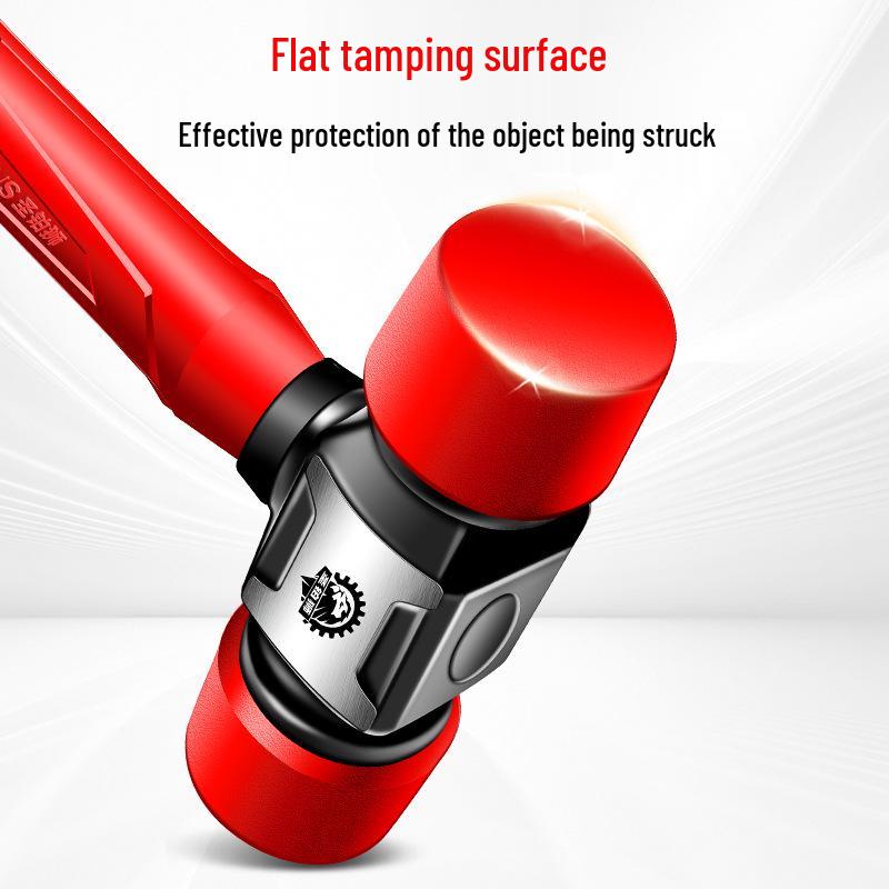 Heavy Duty Solid Rubber Mallet for Floor Laying and Tile Installation