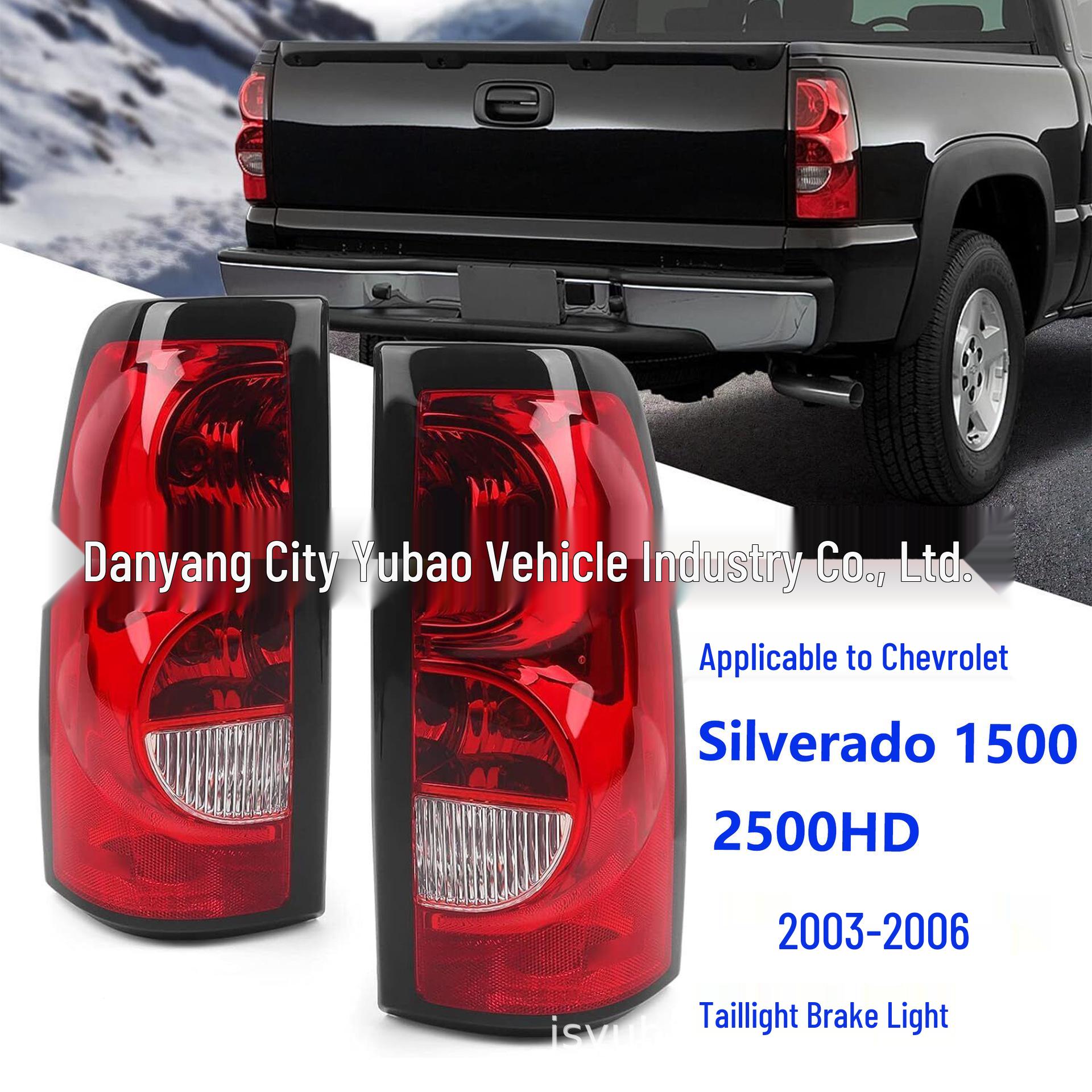 

2004-2007 Chevrolet Silverado Pickup Truck Taillights/Brake Lights Driver side