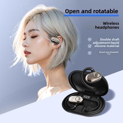 The New OWS Bluetooth Earphones Are Left and Right To Wear Rotary Wireless Motion Open Hanging Ear Ear Noise Cancellation