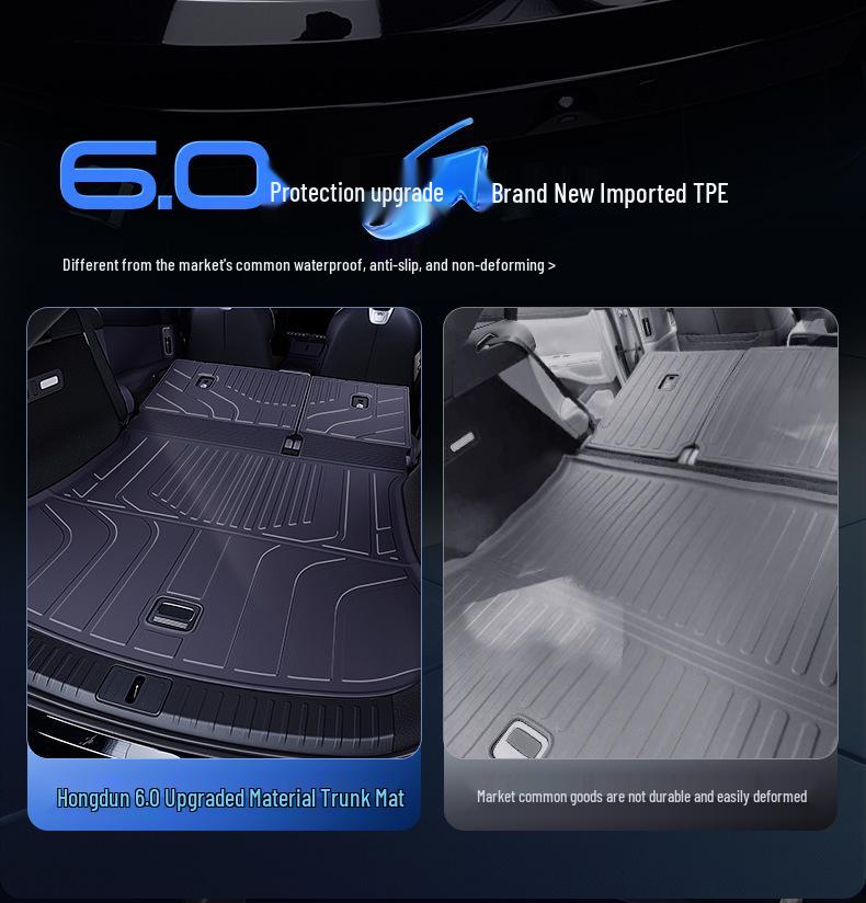 BYD Leopard Titanium 3 TPE Trunk Mat - Car Interior Accessory