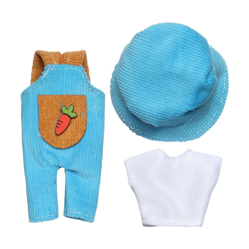 Fashion Suit Dress Up Skirt Cute Clothes Uniform for 1/12 BJD Dolls 16cm 17cm OB11 Doll for Girls Kids Doll Toys Accessories