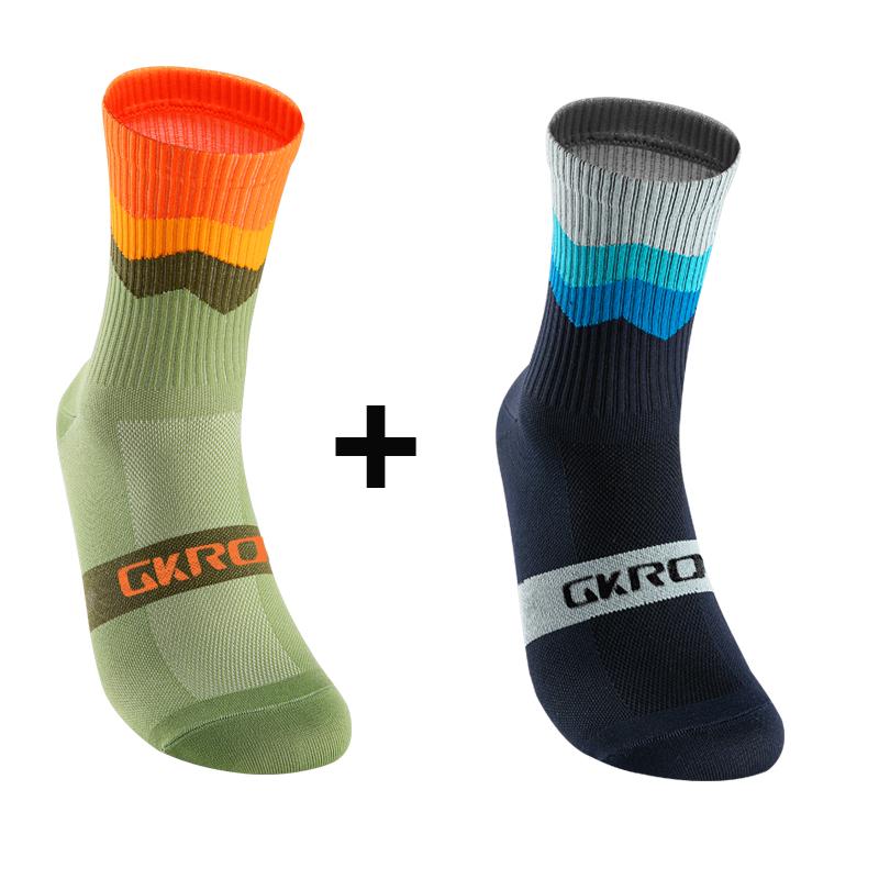 2pairs Professional Cycling Socks Breathable Road Bicycle Socks Men Women Outdoor Sports Racing e Compression Cycling For Women